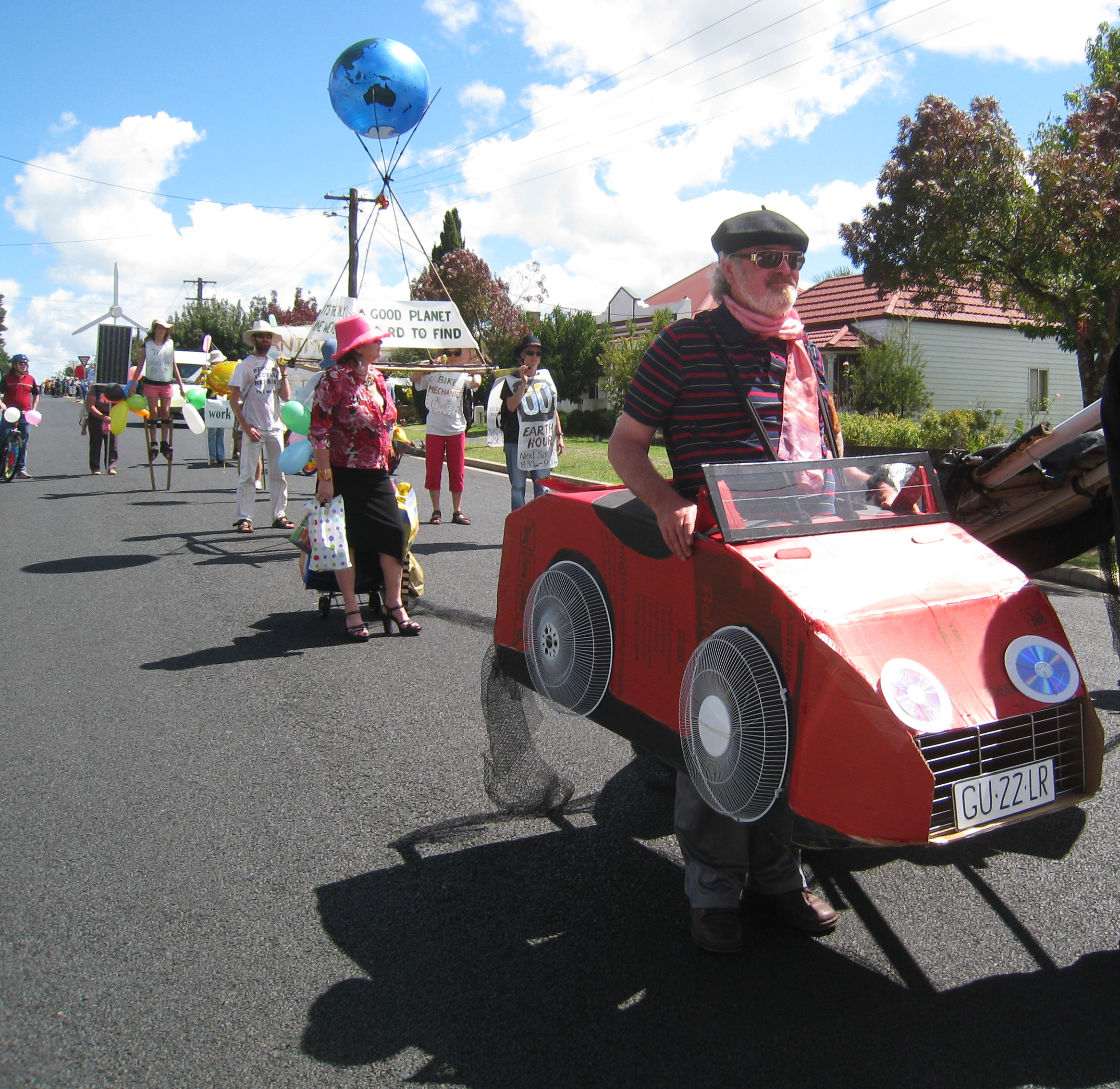 Autumn Festival SLA float « Sustainable Living Armidale