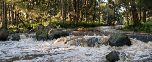 Gara River, Gara Gorge, The Blue Hole, Armidale, NSW, Australia