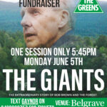 The Giants screened at Belgrave on World Environment Day